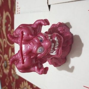 Vintage 1995 Earthworm Jim PVC toy bank from Taco Bell